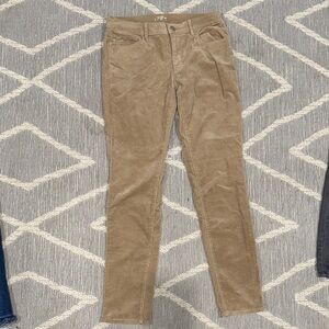 LOFT Light Brown Corduroy Pants